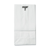 02 lb White Paper Bags