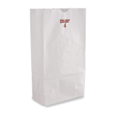 04lb White Paper Bags
