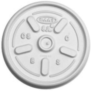 Lid Plastic 8jl Vent White