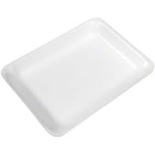 Meat Tray 4p White